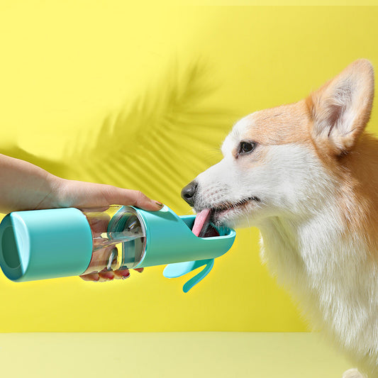 Portable Pet Outdoor Water and Food Cup