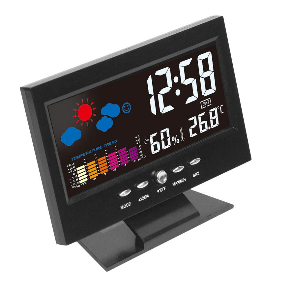 Multi-function large screen perpetual calendar clock